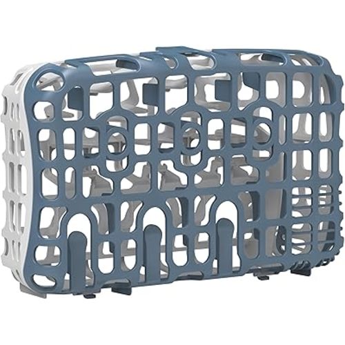 Dr. Brown's Dishwasher Basket for Small Baby Bottle Parts, Pacifiers, and Accessories, Clean, Store and Organize Newborn Essentials, BPA free,(Colors May Vary)