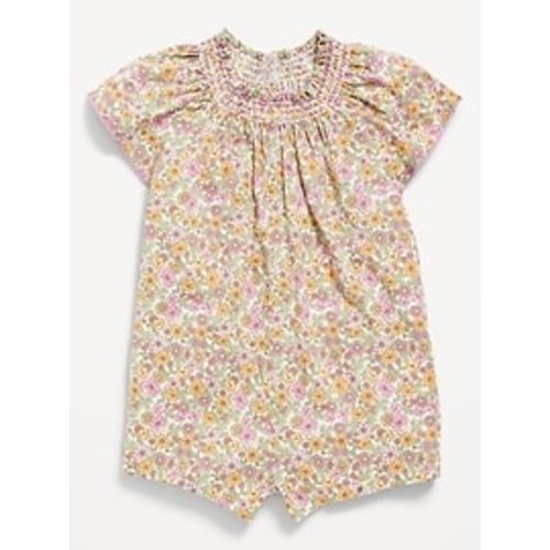 Printed Flutter-Sleeve One-Piece Romper for Baby | Old Navy