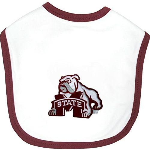 Mississippi State Bulldogs 2 Ply Baby Bib