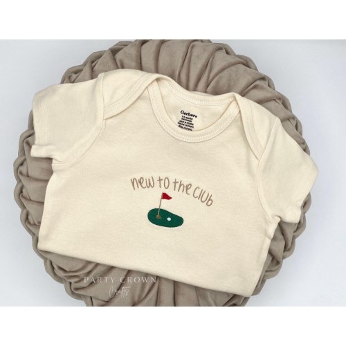 "New to the Club" Onesie