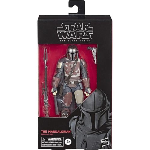 STAR WARS The Black Series The Mandalorian Toy 6" Scale Collectible Action Figure, Toys for Kids Ages 4 & Up