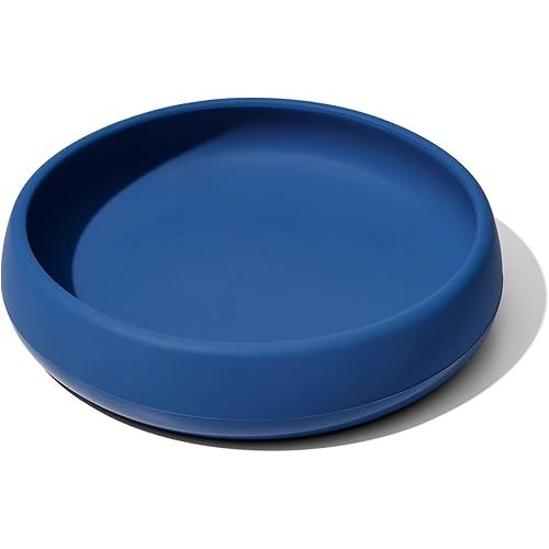 OXO Tot Silicone Plate Navy