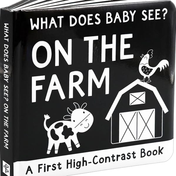 What Does Baby See? On the Farm (High Contrast Board Book)
