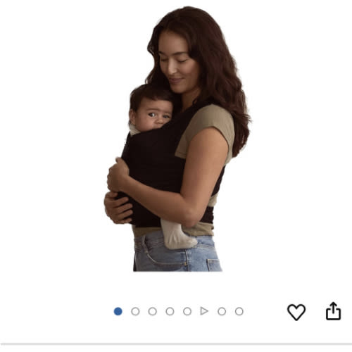 Solly Baby Wrap Carrier, for Newborn to Toddler 8-25 Lbs., Buttery-Soft & Lightweight Fabric, Reduce Crying & Increase Connection, Postpartum Essential, New Mom Gifts, Basil
