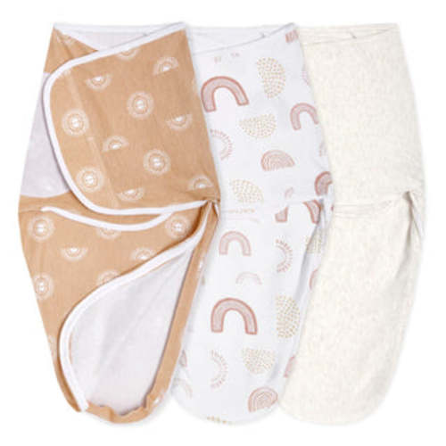 keep rising essentials easy swaddle wrap quick change 3 pack TOG 1.0 | aden + anais