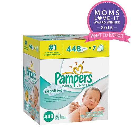 Pampers Sensitive Baby Wipes - 576