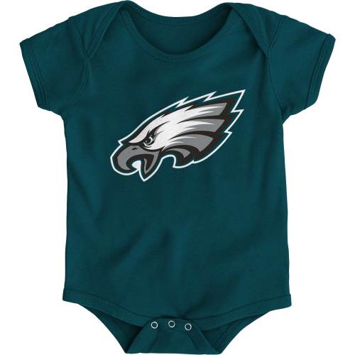 Philadelphia Eagles Newborn & Infant Team Logo Bodysuit - Green