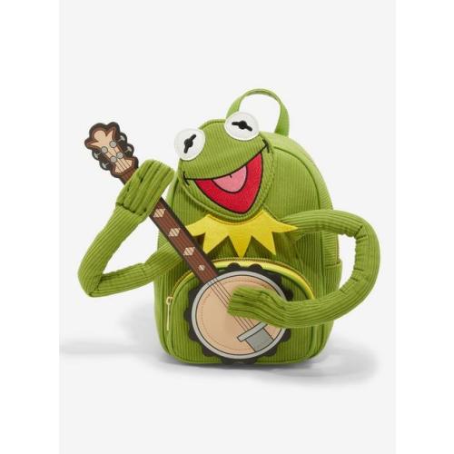 Her Universe Disney The Muppets Kermit The Frog With Banjo Corduroy Mini Backpack