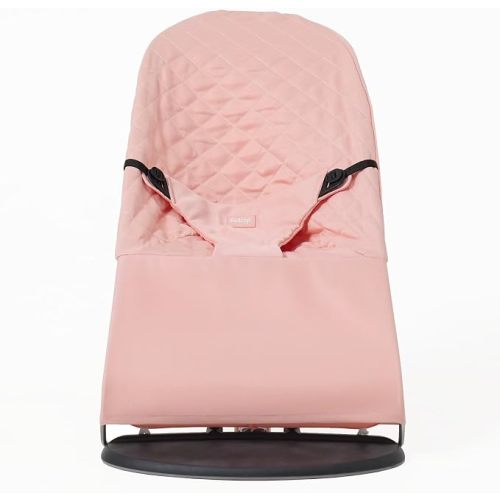 Fabric seat for Bouncer Belltop Compatible with BabyBjörn Bouncer: Soft & Bliss. Cover for Baby Bouncer (seat): Hypoallergenic & Breathable. Seat for Baby Swing: Ergonomic (Pink)