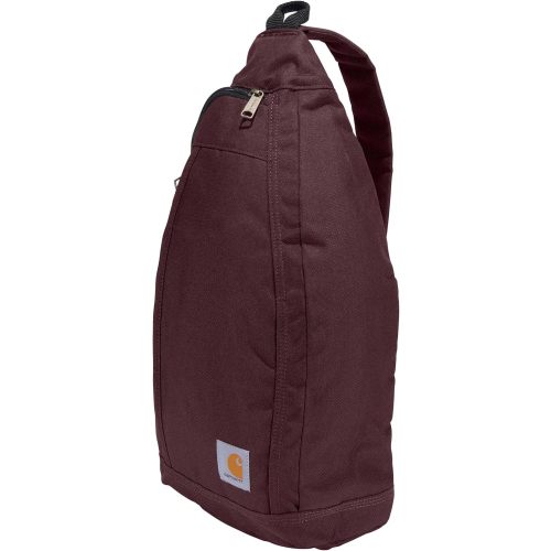 Carhartt Durable Sling Bag, Crossbody Backpack with Side Release Buckle, Tablet Sleeve and Adjustable Strap, Port