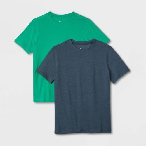 Boys' 2pk Core Short Sleeve T-Shirt - All In Motion™