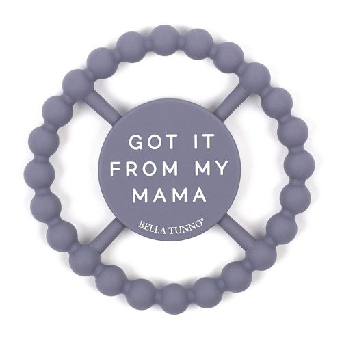 Baby Teether by Bella Tunno, Silicone Teethers for Babies 3-6 months, 6-12 months, Baby Toys, Pacifier, Teething Relief, Boys, Girls, Mama