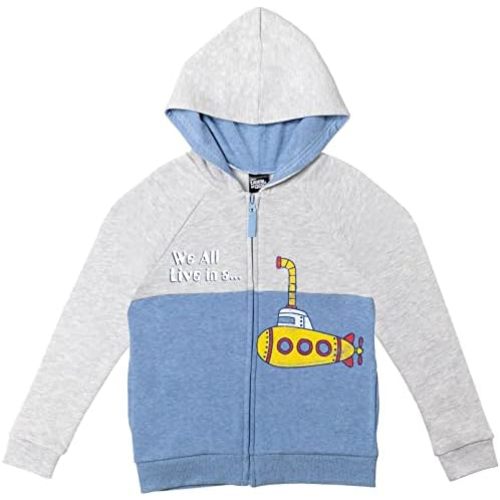 Lyrics by Lennon and McCartney Fleece Zip-Up Hoodie