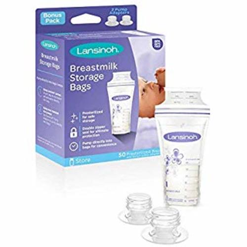 Lansinoh Breastmilk Storage Bags, 100 count