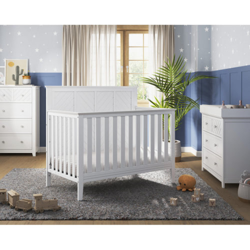 Atwood Convertible Standard 4 Piece Nursery Furniture Set