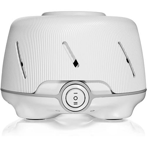 Yogasleep Dohm (White/Gray) The Original White Noise Machine, Relaxing Natural Sound from a Real Fan, Sleep Aid & Noise Cancelling For Adults & Baby, Office Privacy & Meditation, Baby Registry