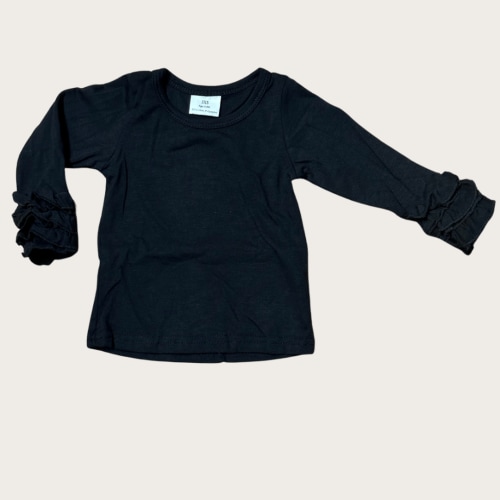 BLACK LONG SLEEVE SHIRT