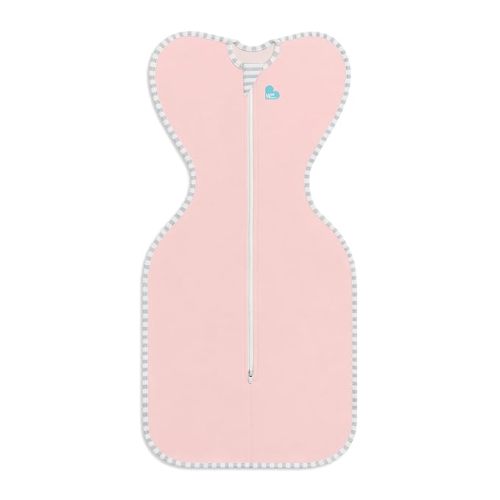 Love to Dream Swaddle UP, Dramatically Better Sleep, Allow Baby to Sleep in Their Preferred arms up Position for self-Soothing, snug fit Calms Startle Reflex, Pink, Small, 8-13 lbs