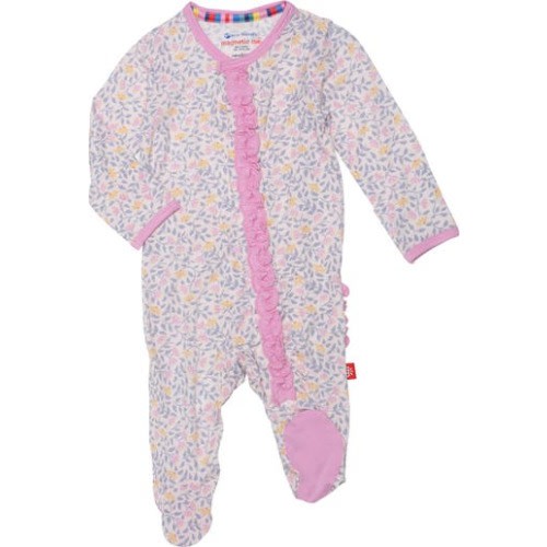 Amelia Ruffle Footie, 6-9M