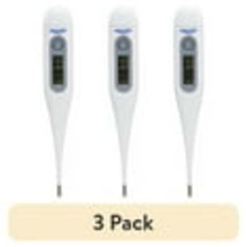 (3 pack) Equate, Oral, Rectal, or Underarm 30-Second Digital Thermometer