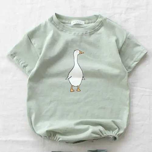 Baby Goose Crew Neck Bodysuit