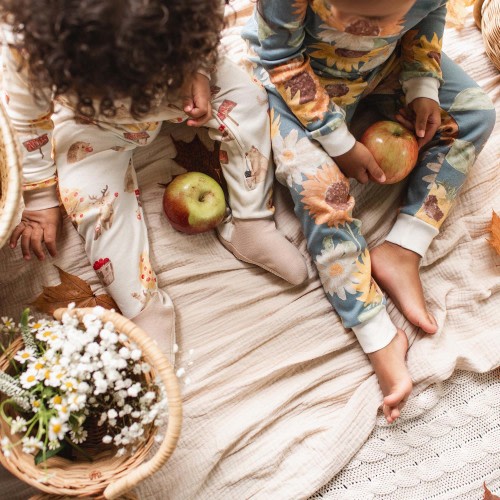 Sunflowers Organic Cotton Sleep & Play – Burt's Bees Baby