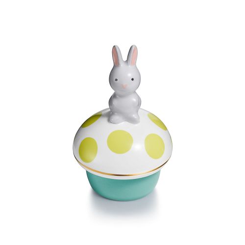 Tiny Tiffany Rabbit Keepsake Box