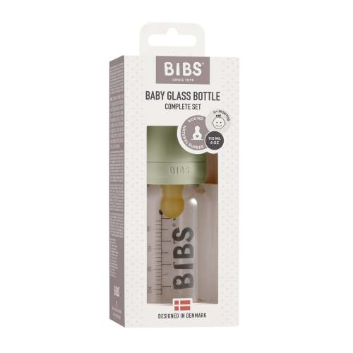 Glass Baby Bottle Complete Set
