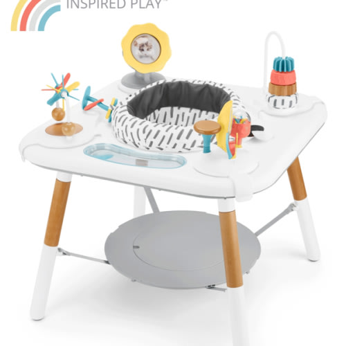 Multi Baby Discoverosity Montessori-Inspired 3-Stage Activity Center & Play Table | skiphop.com