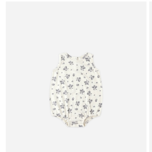 Bubble Onesie || Blue Floral – Rylee + Cru