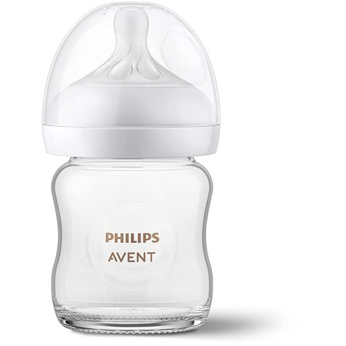 Philips AVENT Glass Natural Baby Bottle - 4oz, 1pk