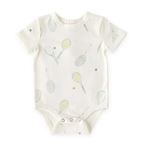 Short Sleeve Henley One-Piece