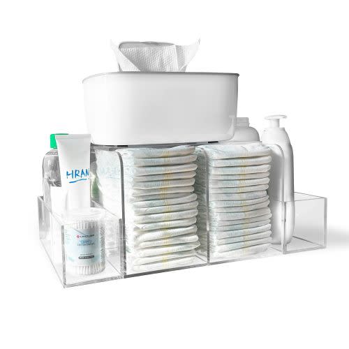 GILPWA Acrylic Diaper Caddy