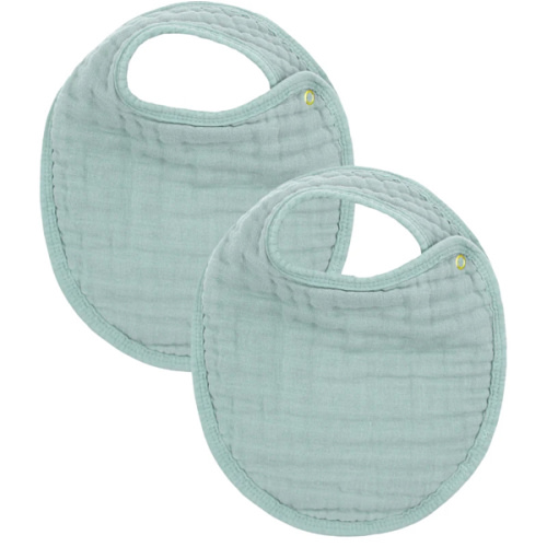 Cloud Muslin™ Bib 2 Pack - Bali – Lou Lou & Company
