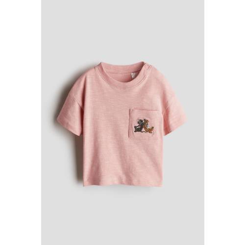 COTTON T-SHIRT WITH PATCH POCKET