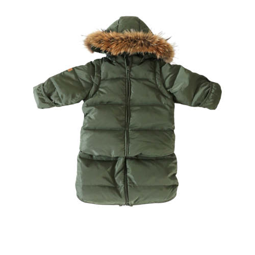 Snowsuit Transformer Olive ONESIZE (0-4 YEARS OLD)