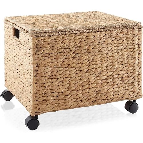 Casafield Rolling Basket, Natural