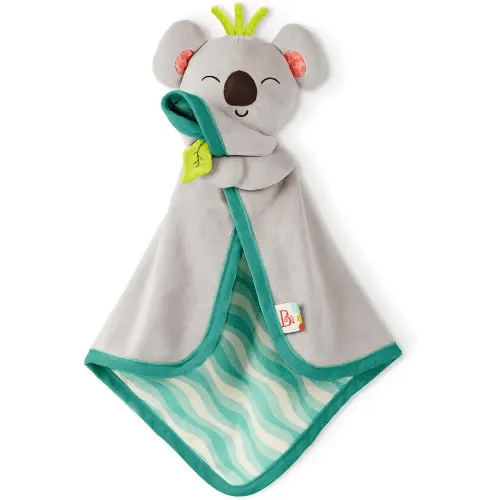 B. toys - B. Baby – Koala Lovey – Plush Security Blanket – Stuffed Animal for Babies – Soft Baby Blankie – Newborn, 0+ – B. Snugglies - Fluffy Koko