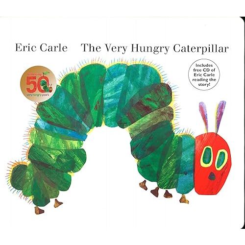 The Very Hungry Caterpillar: board book & CD Board book – April 19, 2007
