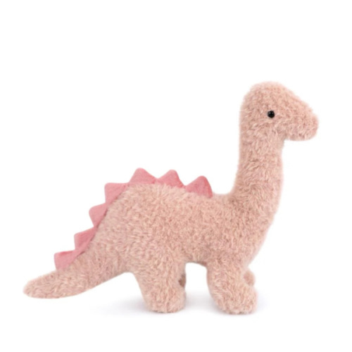 Pink Brody Brontosaurus - Sustainably Made from Recycled Materials