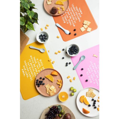 Meal Blessing Silicone Placemat — Sage Green