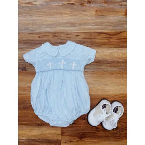 Blue Thomas Cross Bubble – 9mos
