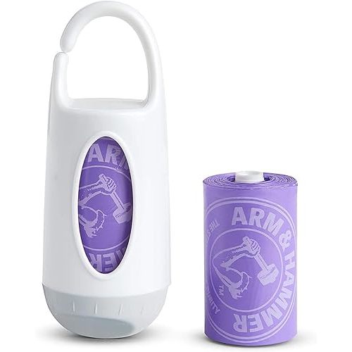 Munchkin Arm & Hammer Diaper Bag Dispenser & Bags - Purple
