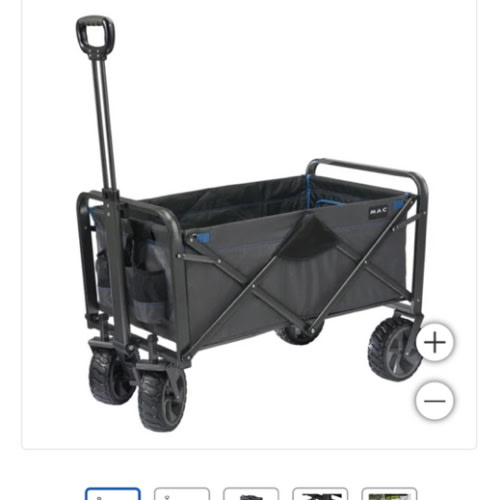 Mac Sport XL Folding Wagon with Brakes