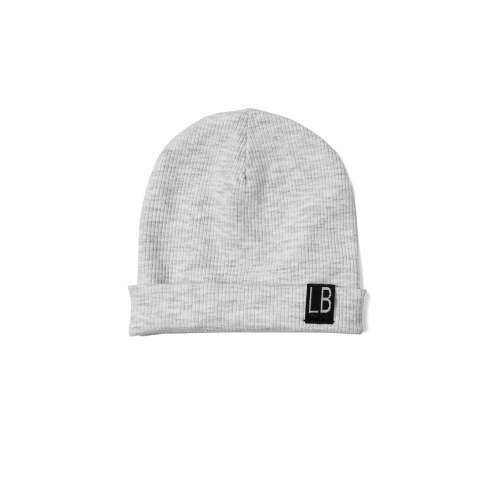 Ribbed Beanie - Grey