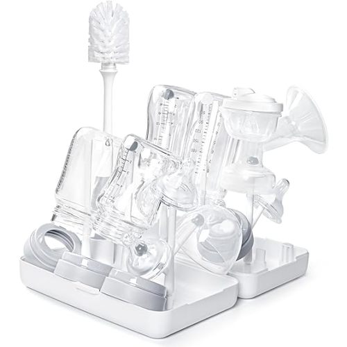 Termichy Travel Baby Bottle Drying Rack, Compact Size with Large Capacity for Working Mom, Visit Families, Friends or Camping with Baby Gary
