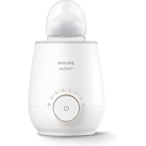 Philips Avent Premium Fast Bottle Warmer, with Smart Temperature Control, Water Bath Technology, Automatic Shut-Off, Model SCF358