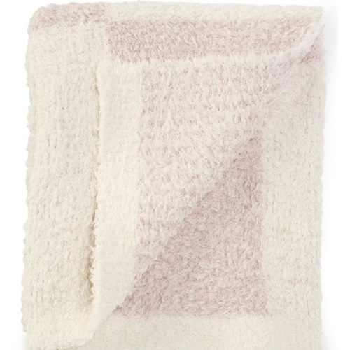 Barefoot Dreams CozyChic® Barefoot In Checkered Stroller Blanket