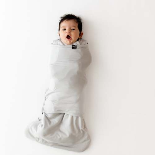 Sleep Bag Swaddler in Storm | Bamboo Sleep Bag | Kyte Baby