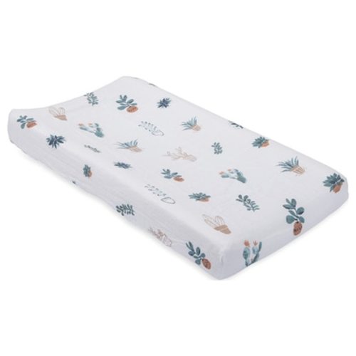 Muslin Changing Pad Cover, Prickle Pots